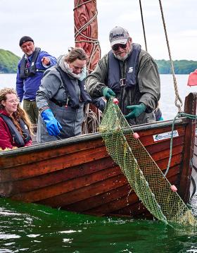 Krabbejagt i Fænøsund